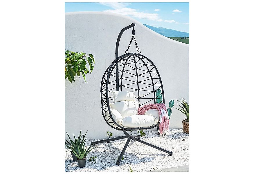 HTI-Living Hängesessel Lounge Sessel mit Hängegestell (Stück, 1-St., 1 Häng günstig online kaufen