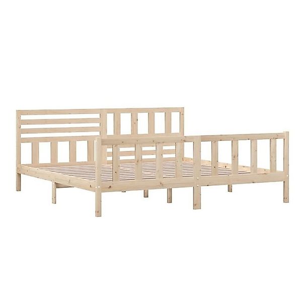 vidaXL Bettgestell Massivholzbett 200x200 cm Doppelbett Bett Bettrahmen Bet günstig online kaufen