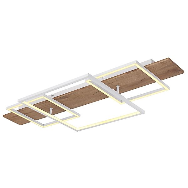 GLOBO LIGHTING LED Deckenleuchte »VANNI« LED-Modul Warmweiß Deckenlampe/Woh günstig online kaufen