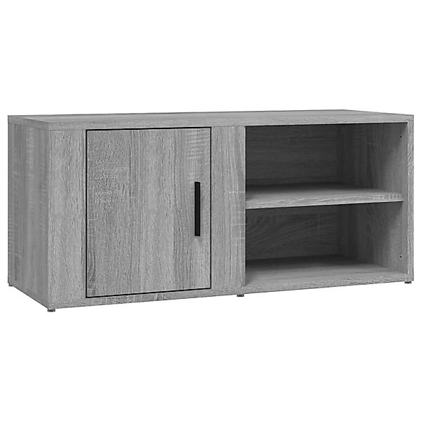 Vidaxl Tv-schrank Grau Sonoma 80x31,5x36 Cm Holzwerkstoff günstig online kaufen