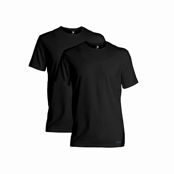 TED BAKER Herren T-Shirt 2er Pack - Rundhals, Kurzarm, Modal Schwarz S günstig online kaufen