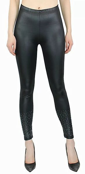 dy_mode Leggings Damen Leggings in Kunstleder Optik Frauen Hose Matt Wetloo günstig online kaufen