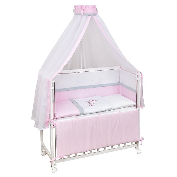 Baby-Delux Beistellbett Babybett Princess, Stillbett 90x40 günstig online kaufen