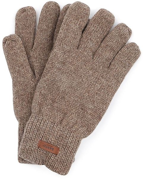 Barts Handschuhe Haakon Lambswool Braun - Größe M/L günstig online kaufen