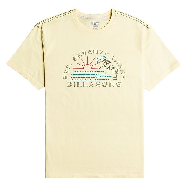 Billabong Isla Vista Kurzarm T-shirt 2XL Mellow Yellow günstig online kaufen