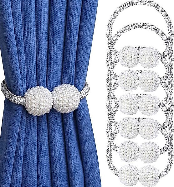 COOL-i ® Magnethalter für Gardinen, Vorhänge,magnetische Vorhanghalter im 6 günstig online kaufen