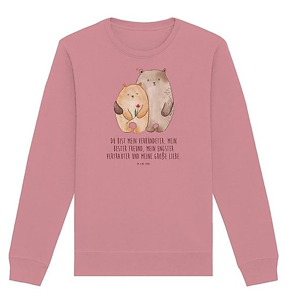Mr. & Mrs. Panda Longpullover Bären Liebe Größe S - Canyon Pink - Geschenk, günstig online kaufen