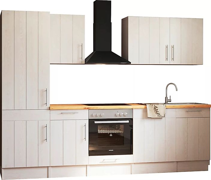 RESPEKTA Küchenzeile "Anton", Breite 280 cm, mit Soft-Close günstig online kaufen