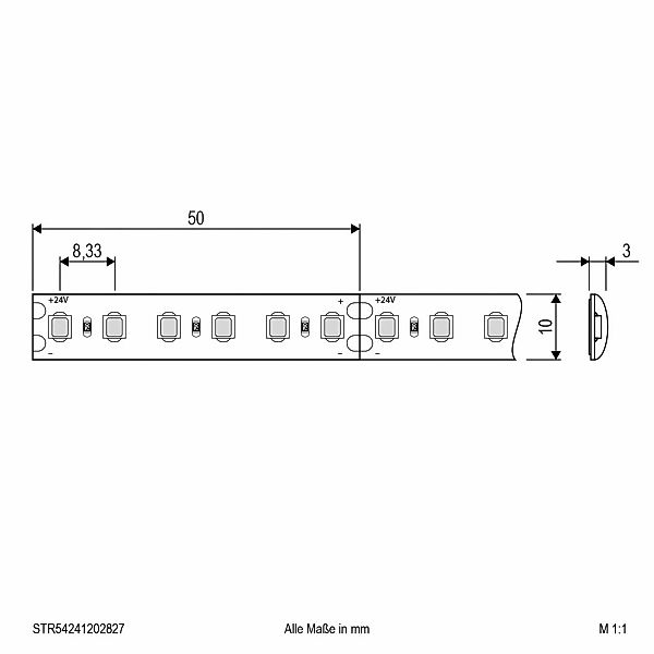 EVN STR5424 LED-Strip IP54 5m 72W 2.700K günstig online kaufen