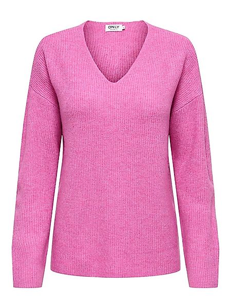 ONLY V-Ausschnitt-Pullover "ONLCAMILLA V-NECK L/S PULLOVER KNT NOOS" günstig online kaufen
