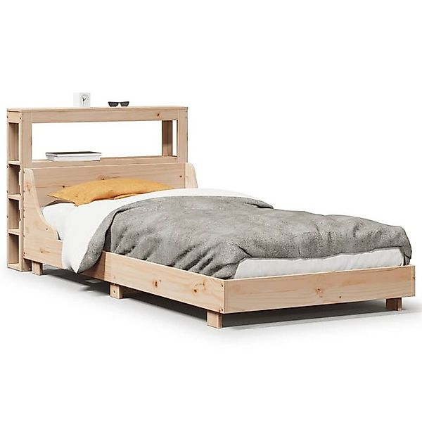 vidaXL Bettgestell Massivholzbett ohne Matratze 90x200 Kiefernholz Bett Bet günstig online kaufen