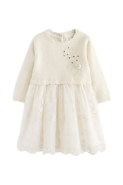 Next 2-in-1-Kleid 2-in-1-Strickkleid mit langen Ärmeln günstig online kaufen