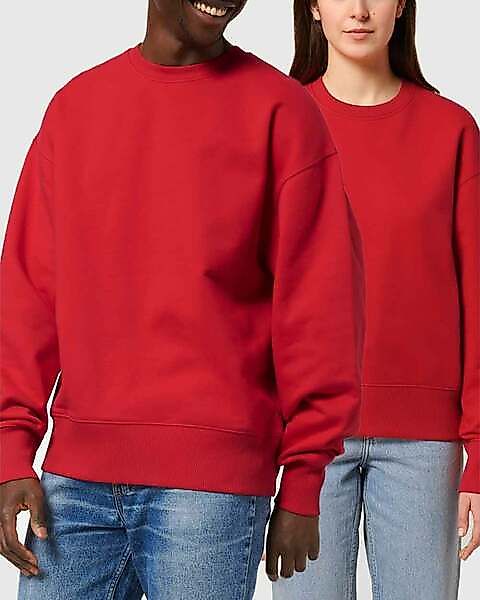 Dicker Schwerer Sweater Aus Bio-baumwolle | Pullover Oversized günstig online kaufen