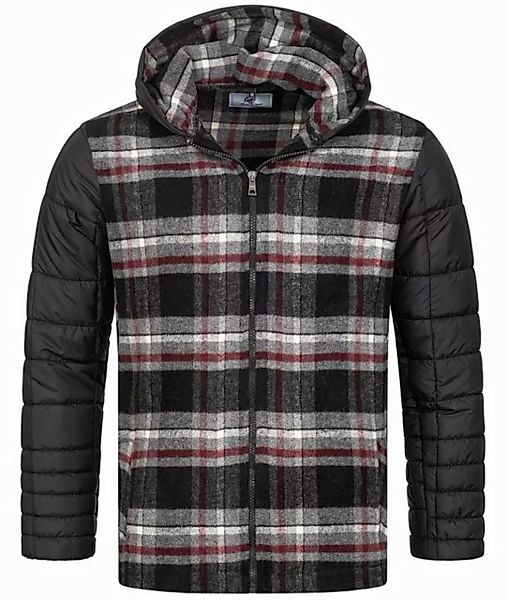 Rock Creek Steppjacke Herren Flanelljacke mit Kapuze H-265 günstig online kaufen