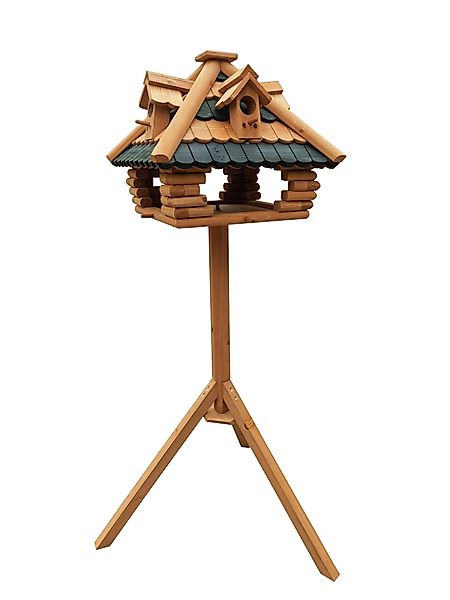 MYPETS Vogelhaus ALPENFLAIR mit Ständer Vogelfutterhaus günstig online kaufen