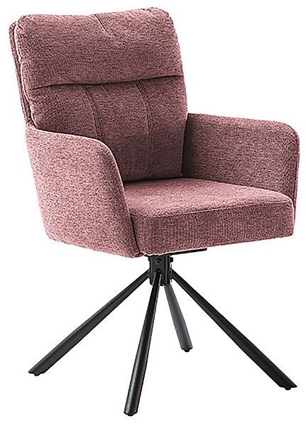 MCA furniture Esszimmerstuhl »UTICA«, Chenilleoptik, (2er-Set), drehbar 180 günstig online kaufen