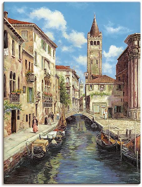 Artland Wandbild »Venedig« Venedig 1 Stk. tlg. als Leinwandbild, Poster in günstig online kaufen