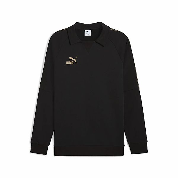 PUMA Sweatjacke "KING Drill Fußballoberteil Herren" günstig online kaufen