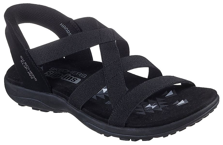 Skechers REGGAE SLIM-STRETCH FLEX Sandale Flats, Trekking Sandale mit Slip- günstig online kaufen