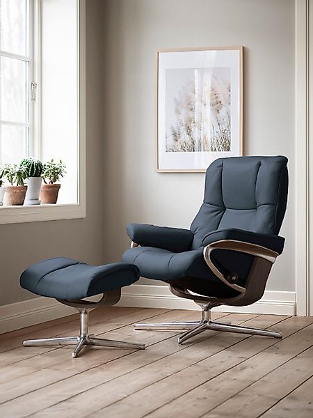 Stressless Relaxsessel "Mayfair" mit Cross Base, Größe S, M & L, Holzakzent günstig online kaufen