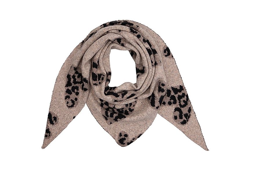 MIRROSI Dreieckstuch kuschliger und warmer Dreiecksschal ca.190x75 cm, (Leo günstig online kaufen