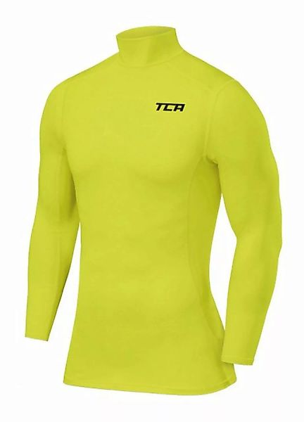 TCA Langarmshirt TCA Herren Kompression Langarm Thermo Oberteil - Licht Grü günstig online kaufen