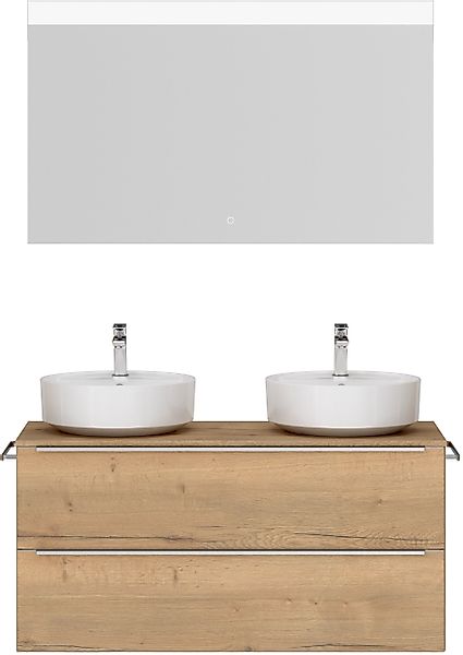 nobilia® Badmöbel-Set »Alvene«, (2 St., vormontiert, mit Soft-Close), inkl. günstig online kaufen