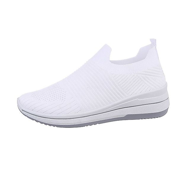 Ital-Design Damen Low-Top Freizeit Sneaker (85960366) Keilabsatz/Wedge Snea günstig online kaufen