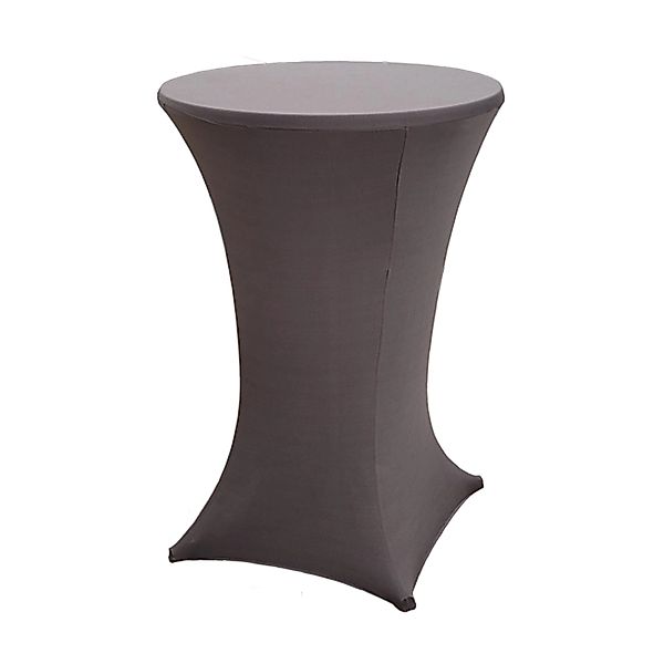 TRUTZHOLM Stehtischhusse Stretch 70cm Anthrazit günstig online kaufen