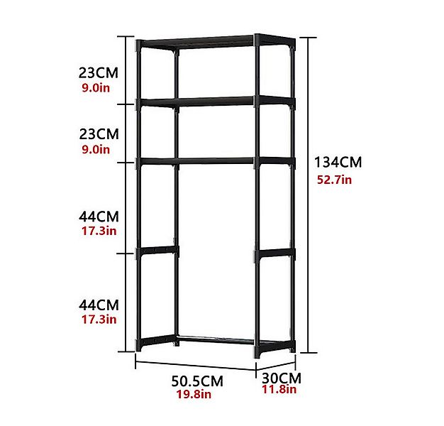 GarveeMore Badregal Über der Toilette Aufbewahrungsregal 3-Tier-Bad über To günstig online kaufen