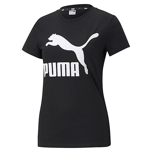 Puma Select Classics Logo Kurzärmeliges T-shirt M Puma Black günstig online kaufen