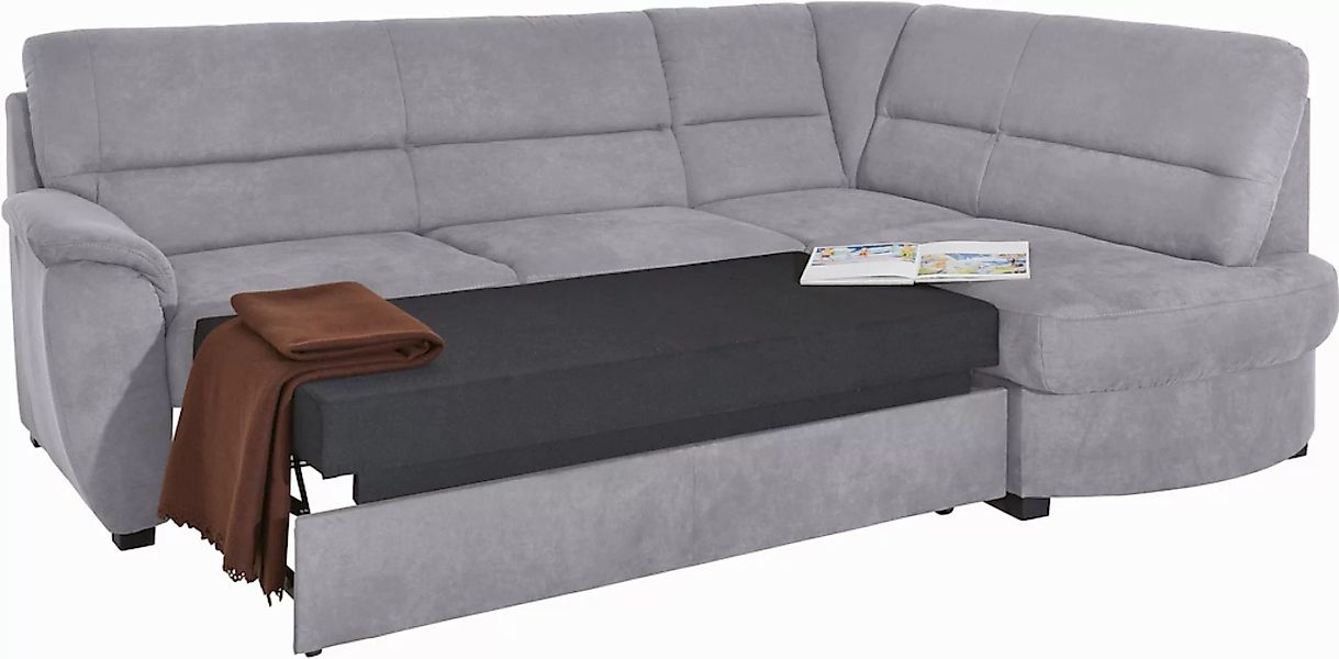 sit&more Ecksofa "Pandora L-Form", wahlweise mit Bettfunktion und Bettkaste günstig online kaufen