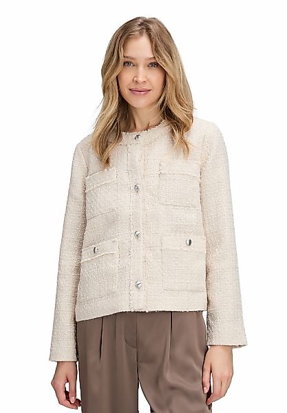 Betty Barclay Jackenblazer "Damen Blazer-Jacke mit Fransen" günstig online kaufen