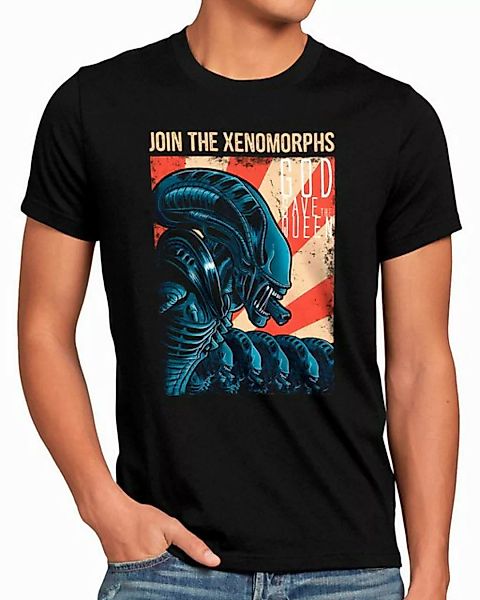 style3 T-Shirt God Save Queen xenomorph ridley scott predator film alien günstig online kaufen