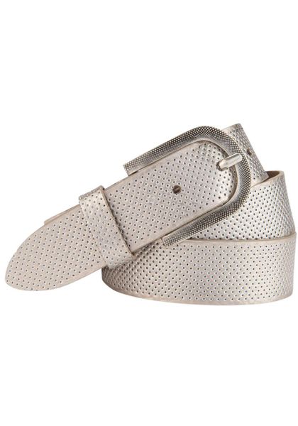 Silbergift Koppelgürtel Mit silberner Kopplschließe, Vollrindleder günstig online kaufen