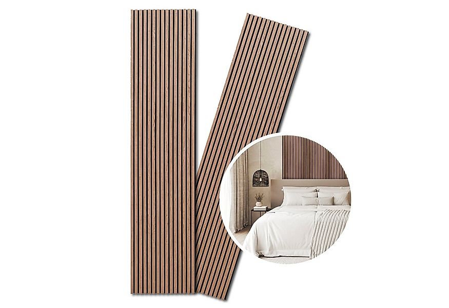 Kaiser plastic Wandpaneel Holz Akustikpaneele - Wandverkleidung, Lamellenwa günstig online kaufen