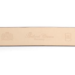 Anthoni Crown Ledergürtel in angesagter Cognac Farbe, Schließe farblich pas günstig online kaufen