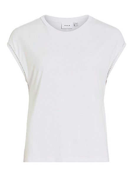 Vila Kurzarmshirt VIMODALA C/S O-NECK DETAIL TOP - NOOS günstig online kaufen