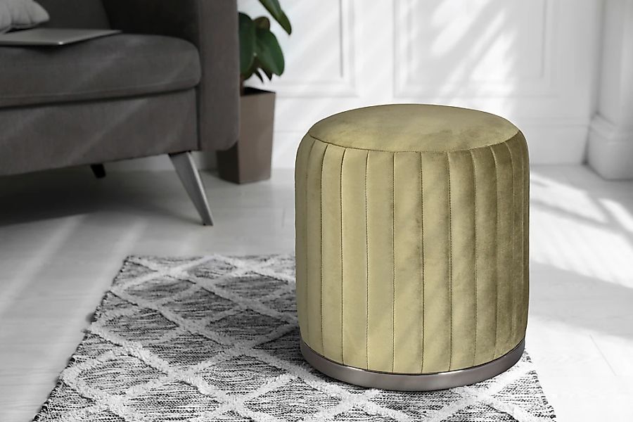 Kayoom Sitzhocker "Hocker Doric, trendiger Look, ästhetische Farbgebung, sc günstig online kaufen