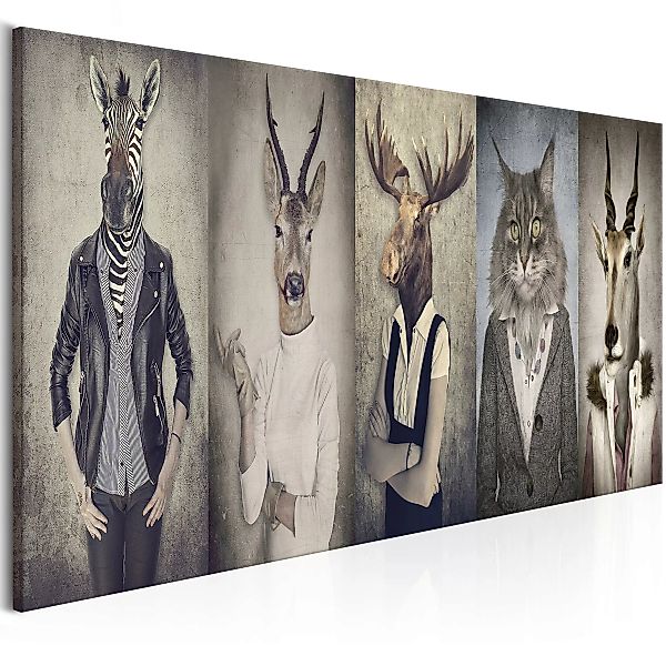 Wandbild - Animal Masks günstig online kaufen