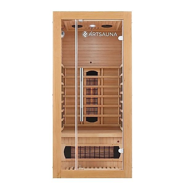 Artsauna Infrarotkabine Kiruna90 mit Dual Technologie günstig online kaufen