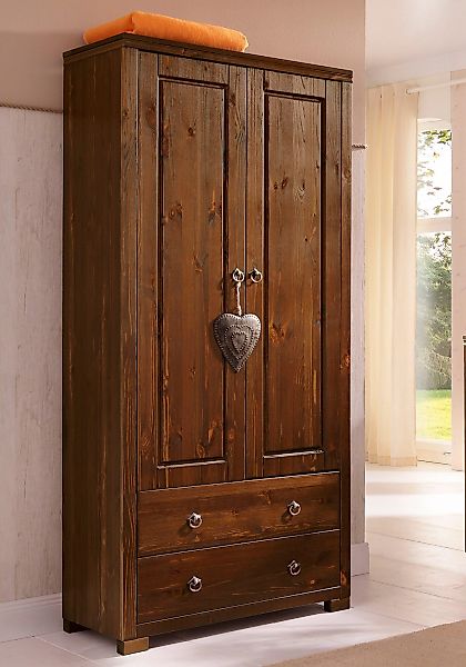 Home affaire Kleiderschrank "Gotland; Wäscheschrank, Mehrzweckschrank mit S günstig online kaufen