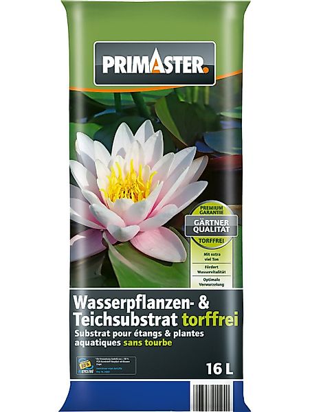 Primaster Spezialerde Primaster Wasserpflanzen-und Teicherde torffrei günstig online kaufen