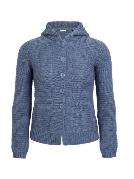 Schietwetter Kapuzenstrickjacke Damen Strickjacke "Svea" (1-tlg) günstig online kaufen