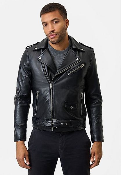 RICANO Lederjacke Marco Edle Bikerjacke aus Lammleder günstig online kaufen