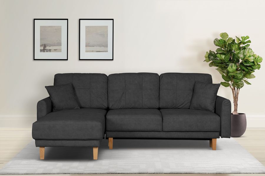 Home affaire Ecksofa "TRIPLO optionale Schlafsofa mit Bettkasten, Maße B/T/ günstig online kaufen