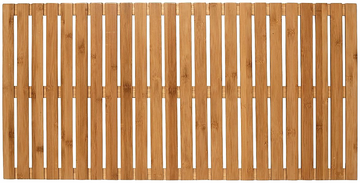 WENKO Saunabodenrost, Bambus, 50 x 100 cm günstig online kaufen