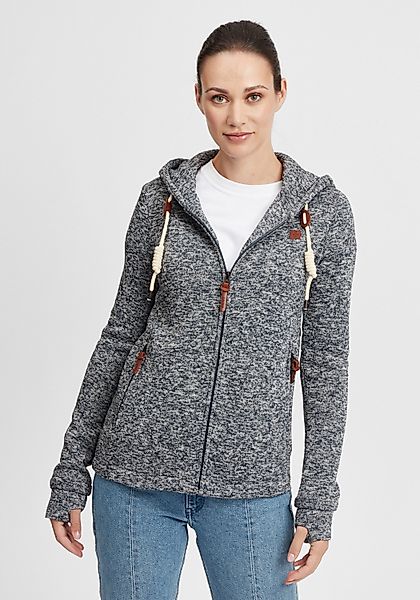 OXMO Kapuzensweatjacke OXThory Übergangsjacke mit weicher günstig online kaufen