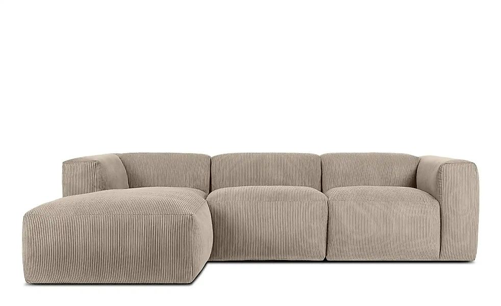 KONSIMO Ecksofa  Buffo ¦ beige ¦ Maße (cm): B: 285 H: 73 Polstermöbel > Sof günstig online kaufen