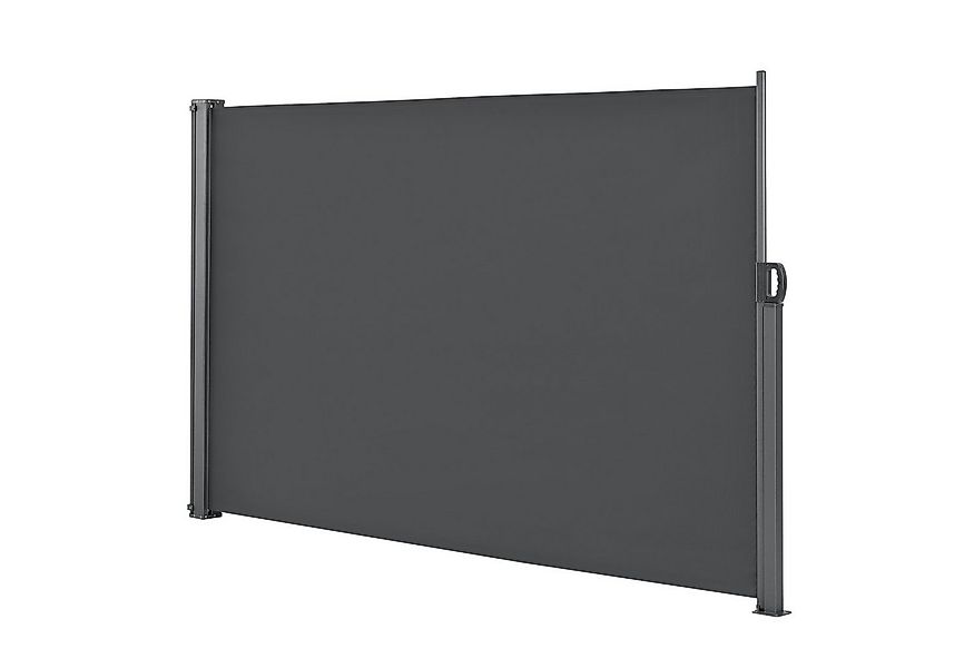pro.tec Seitenarmmarkise »Montijo« Sichtschutz 160 x 300 Windschutz Grau günstig online kaufen